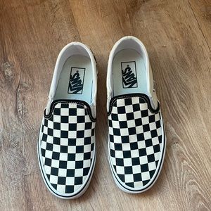 Checkered Vans